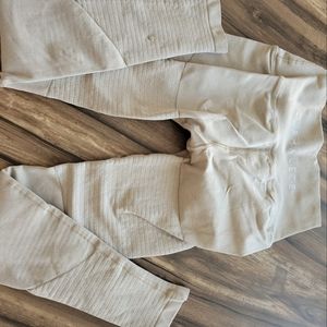 Alphalete leggings-tan-size S